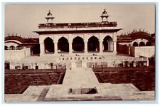 c1910's King's Palace Court Yard Fort View Agra India RPPC Unposted Postcard picture