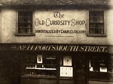 X5 1923 Early Original Photo 14 Portsmouth Street Old Curiosity Shop Artistic picture