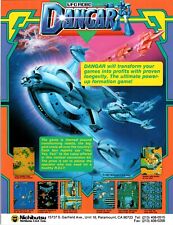 UFO Robo Dangar Ninja Emaki Arcade Game Flyer Original 1987 8.5
