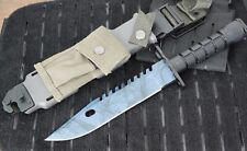 M-9 BAYONET SURVIVAL Knife Scabbard Saw Back AR Wire Cutter Tactical Holster 13