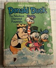 1967 DISNEY Donald Duck The Fabulous Diamond Fountain A BIG LITTLE BOOK #9 picture
