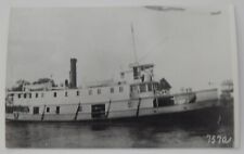 Steamship Steamer G.F. BRADY real photo postcard RPPC picture