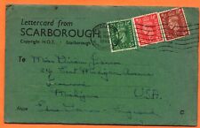 Scarborough England Souvenir Postcard Folder Lettercard pm1948 picture