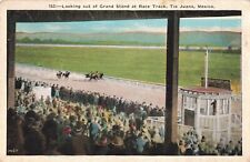 Tia Juana Mexico Grand Stands at Horse Race Track c.1908 Postcard B147 picture