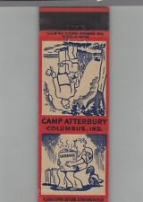 Matchbook Cover - US Army Camp Atterbury Columbus, IN picture