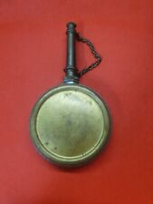 Antique Brass Oil Can, Banjo Shape/ Hand Held picture