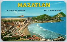 Vintage Postcard - Olas Altas Beach - Mazatlan - Sinaloa - MEXICO picture