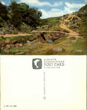 Bronte Bridge Haworth England United Kingdom UK unused vintage postcard picture