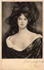 CPA AK Beautiful Young Lady ARTIST SIGNED (1387471) picture