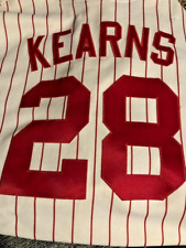 Cincinnati Red #28 Austin Kearns Majestic Brand Official Player Shirt Size Large picture