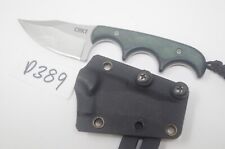 CRKT Minimalist Handle Pocket Knife Folding Tactical Opening Blade Green picture