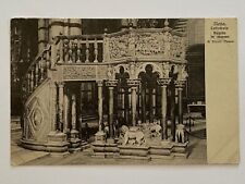 Antique Siena Cathedral Postcard Pulpito in marmo di Nicold Pisano Unposted picture