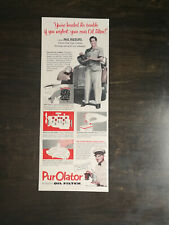 Vintage 1953 PurOlator Oil Filter Original Ad 1221 picture
