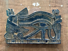 Rare Egyptian Pharaonic Horus Eye Statue Ancient Antiques Egyptian Horus Eye BC picture