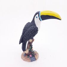 Vintage Resin Toucan Figurines free standing toucan standing in a tree  picture