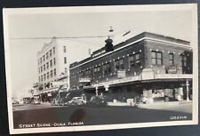 Mint USA Real Picture Postcard Street Scene Ocala Florida picture