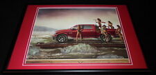 2016 Dodge Ram Bikini Models Framed 12x18 ORIGINAL Advertising Display picture