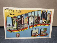 Greetings from Asheville North Carolina Big Letters Postcard￼ picture