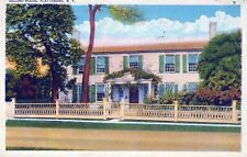Plattsburg New York Delord House c. 1942 Postcard picture