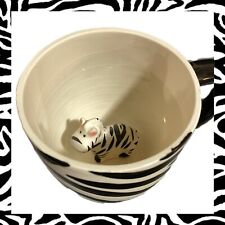 Zebra Mug with Little Zebra Inside - 12 oz Animal Print - World Market picture