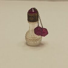 Rare Dice Perfume Bottle Czech Made. Early Irice Stubby Bottle picture