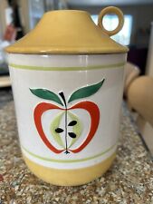 Vintage MCM Holt Howard  Apple Cookie Jar picture