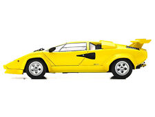 Lamborghini Countach LP 5000 Quattrovalvole Yellow 1/18 Diecast Model Car by picture
