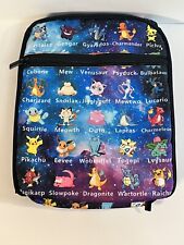 Pokemon Zippered Handled Bag New w/o Tags Cooler Lunch Bag picture