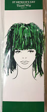 St. Patrick’s Day Green Tinsel Wig Fun For Any Party Celebrations Ages 14+ picture