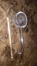 2 Vintage Glass Spoons picture