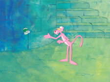 Pink Panther Throwing a Tin Can - Animation Cels picture