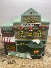 1995 Collection Winter Valley Christmas Villages Porcelain Toy Shop Vintage picture