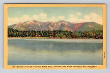 White Mountains NH-New Hampshire, Franconia Range Lonesome Lake Vintage Postcard picture
