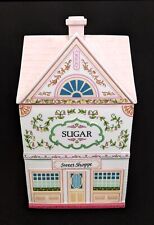 The Lenox Village Canisters ~ Sweet Shoppe Sugar Jar ~ 1990 ~ NEVER USED picture
