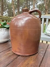 Antique  Stoneware Pottery  Southern Whiskey Jug 12-1/2
