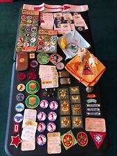 Huge Vintage Boy Scout BSA Lot NC Brothers 1970s Order of the Arrow Patches picture