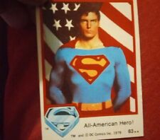 SUPERMAN 1978 Trading Card * This Card Is Very Rare picture