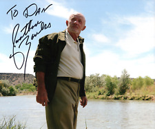JONATHAN BANKS HAND SIGNED 8x9 COLOR PHOTO+COA      BETTER CALL SAUL    TO DAN picture