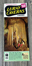 Vintage Luray Caverns Virginia Brochure Pamphlet Souvenir picture