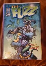 97 HALL Of HEROES COMIC THE FUZZ #0 1ST ETHAN VAN SCIVER AUTOGRAPHED, AIR/TRAINT picture