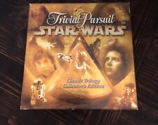  Vintage Trivial Pursuit Star Wars Board Classic Trilogy Collectors Edition 1997 picture