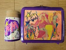 VINTAGE 1986 Jem and the Holograms Lunch Box w/Thermos - Aladdin picture