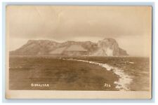 c1920's A View Of Mountain Gibraltar UK RPPC Photo Unposted Vintage Postcard picture