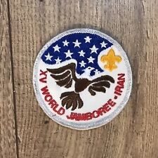 1979 Boy Scout World Jamboree PARTICIPANT Pocket Patch :: Rare: Cancelled Event picture