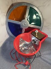 Vintage Colortone Electric Roto Color Wheel for Aluminum Christmas Tree ‘60s MCM picture