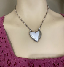 Necklace ornament Heart in silver picture