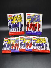 FACTORY SEALED 1989 Topps New Kids On The Block 8 Cards + 1 Sticker Packs Lot picture