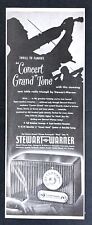 1950 STEWART-WARNER Table Radio Grand Concert Speaker AC-DC Roto Dial Print Ad picture