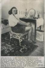 1948 Press Photo Princess Ann of Bourbon-Parma & King Mihai- RSA60391 picture
