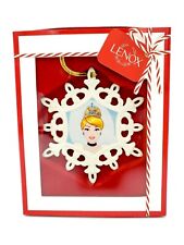 Lenox Disney Cinderella Snowflake Christmas Ornament Showcase Collection New picture